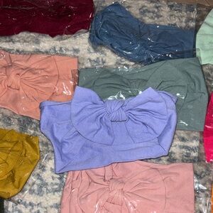 Kids Hair Care Bow Headbands Set - Multicolor 21pcs NWT SUPIER SOFT AND STETCHY